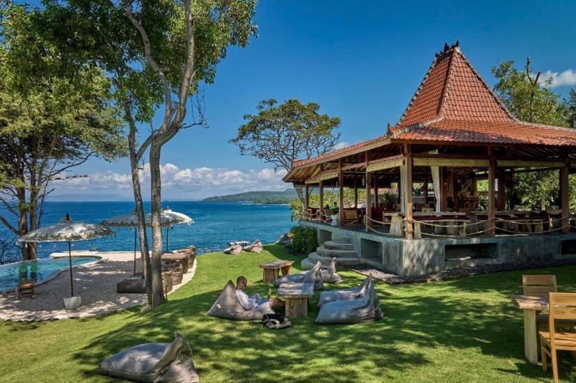 Bali Cliff Glamping Hotel Seraya Exterior foto